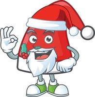 Santa Claus Hat Cartoon vector