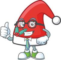 Santa Claus Hat Cartoon vector