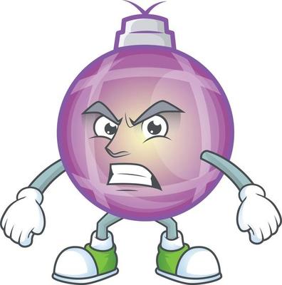 Purple Christmas Bulb