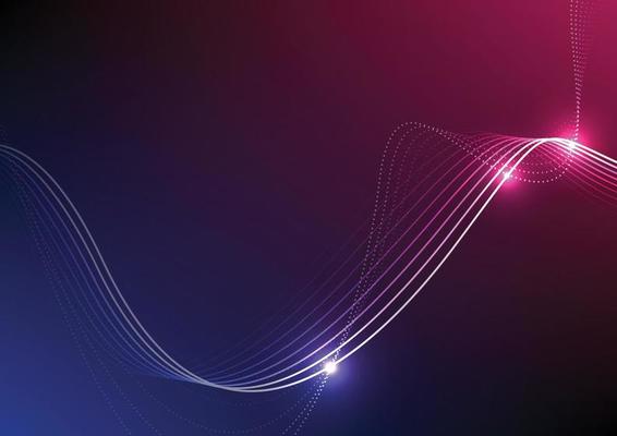 curve line technology abstract background