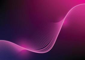 curve line technology abstract background vector