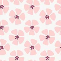 Floral spring pattern vector