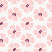 Floral spring pattern vector