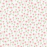 Floral spring pattern vector