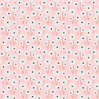 Floral spring pattern vector