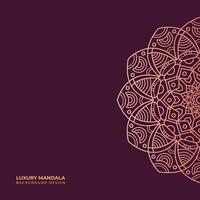 Mandala Ornament Geometric Background vector