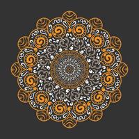 Mandala Ornament Geometric Background vector