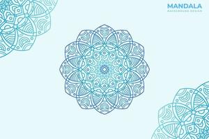 Mandala Ornament Geometric Background vector