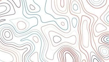 Abstract topographic background. Topographic map and place for texture. Landscape geodesy topography map background. Line texture pattern. Wavy banner and color geometric form. vector