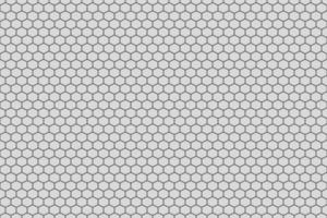 Simple geometric background with hexagon cells texture. Vector seamless pattern.