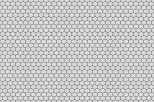 Simple geometric background with hexagon cells texture. Vector seamless pattern.