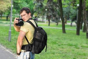 Young handsome man photo