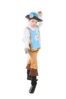 Little boy in musketeer costume photo