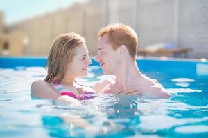 Attractive young couple photo