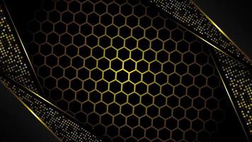 black and gold background vector