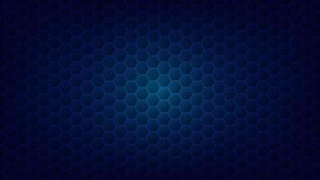 hexagon pattern with blue lighting for graphic design element. abstract futuristic technology background concept vector