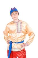 man in the Russian national costume photo