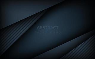 abstract dark background gradient shapes. navy blue modern texture background vector