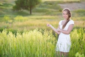 Seductive young blonde photo