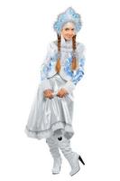 Playful snow maiden photo