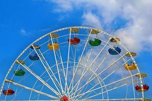 Ferris wheel close-up photo
