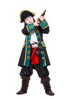 Young boy dressed as pirate photo