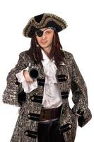 pirate with a pistol in hand photo