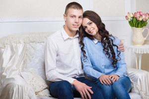 Nice young couple photo