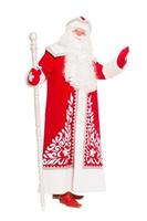 Santa Claus with a staff. photo