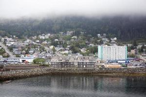 Ketchikan Town On A Cloudy Day photo