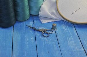 items for needlework and sewing photo