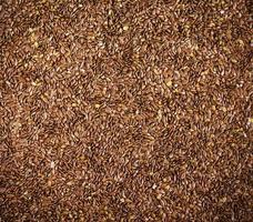 flax seeds, top view, full frame photo