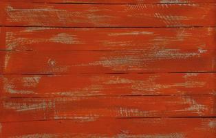Vintage horizontal orange background old wooden planks photo