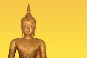 Makha Asanaha Visakha Bucha Day Golden Buddha image photo