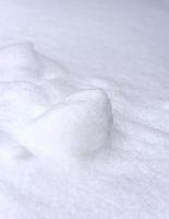 ventisqueros blancos, un día de invierno foto