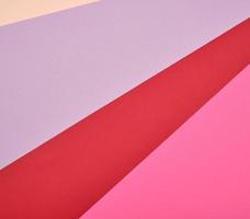 abstract background of multicolored stripes and shapes photo