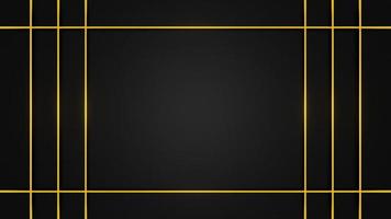 Modern abstract black gold background. Elegant concept design with golden line. photo