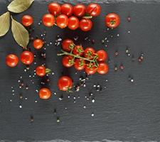 red cherry tomatoes photo
