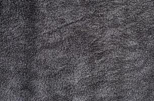 texture of a gray fluffy cotton towel, full frame photo