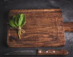 old vintage kitchen cutting board photo