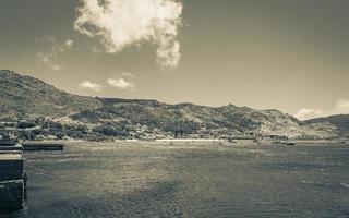 False Bay coast landscape Simons Town Cape Town South Africa. photo