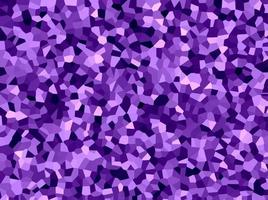 Colorful purple shattered glass background. Stylish abstract distortion design. vector