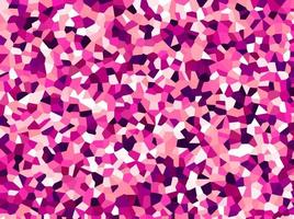 Stylish pink hexagonal abstract background. Colorful distortion abstract design. vector