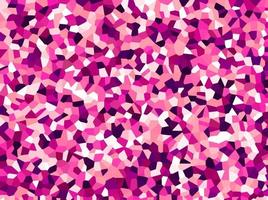 Stylish pink hexagonal abstract background. Colorful distortion abstract design. vector