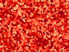 Red broken glass background vector. Modern digital polygonal design template. vector