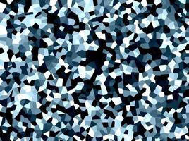 diseño de fondo de distorsión abstracta azul frío. papel tapiz moderno de píxeles rotos. vector