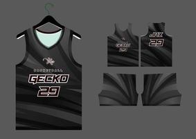 Basketball Jersey Design Venom Spot Theme Stock Vector (Royalty Free)  2161597427