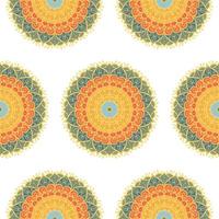 Mandala Seamless Pattern vector