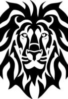 vector illustration of lion head