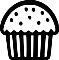 vector illustration of cake shape